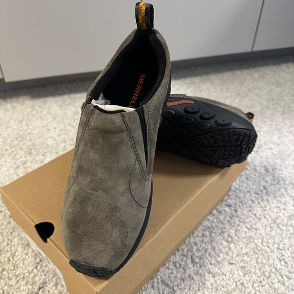 Merrell Women's Jungle Moc, ComfortConvenienceTraction, Gunsmoke USA9M, NWT - Picture 3 of 9